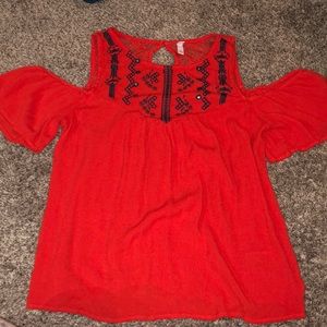 Cold Shoulder top